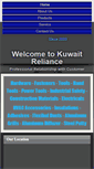 Mobile Screenshot of kuwaitreliance.com