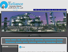 Tablet Screenshot of kuwaitreliance.com